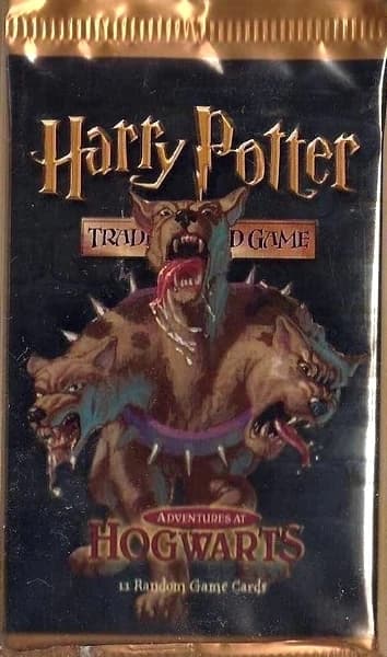 Adventures at Hogwarts booster pack — three-headed dog art